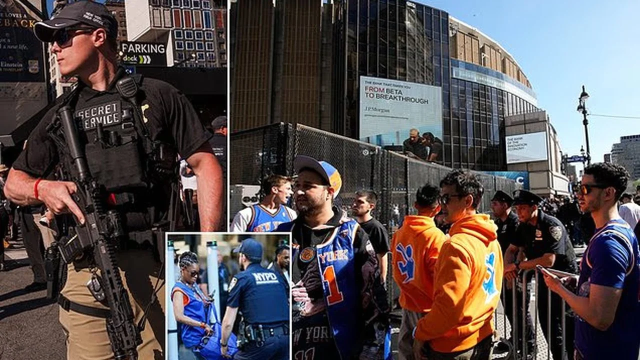 特朗普观战NBA尼克斯马刺比赛，特勤局封锁MSG事件时间线深度分析